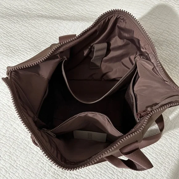 Dagne Dover Carryall Duffel in the Color Dune - Picture 4 of 7